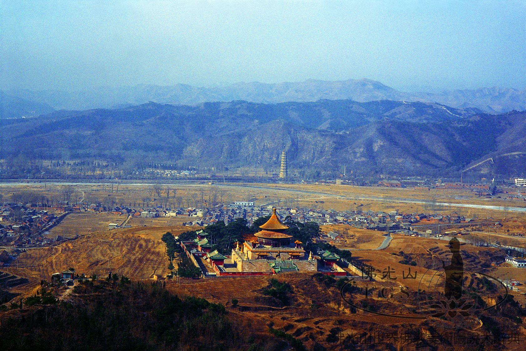 普樂寺鳥瞰圖