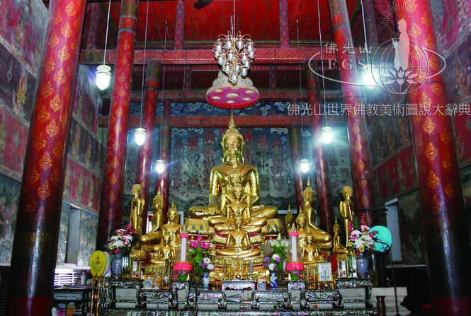 英查拉大寺戒堂內部