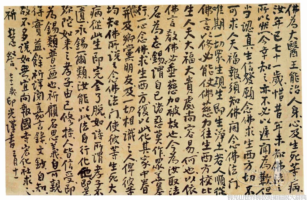 復冒善甫居士書