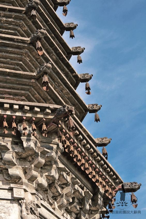 天宮寺塔（局部）