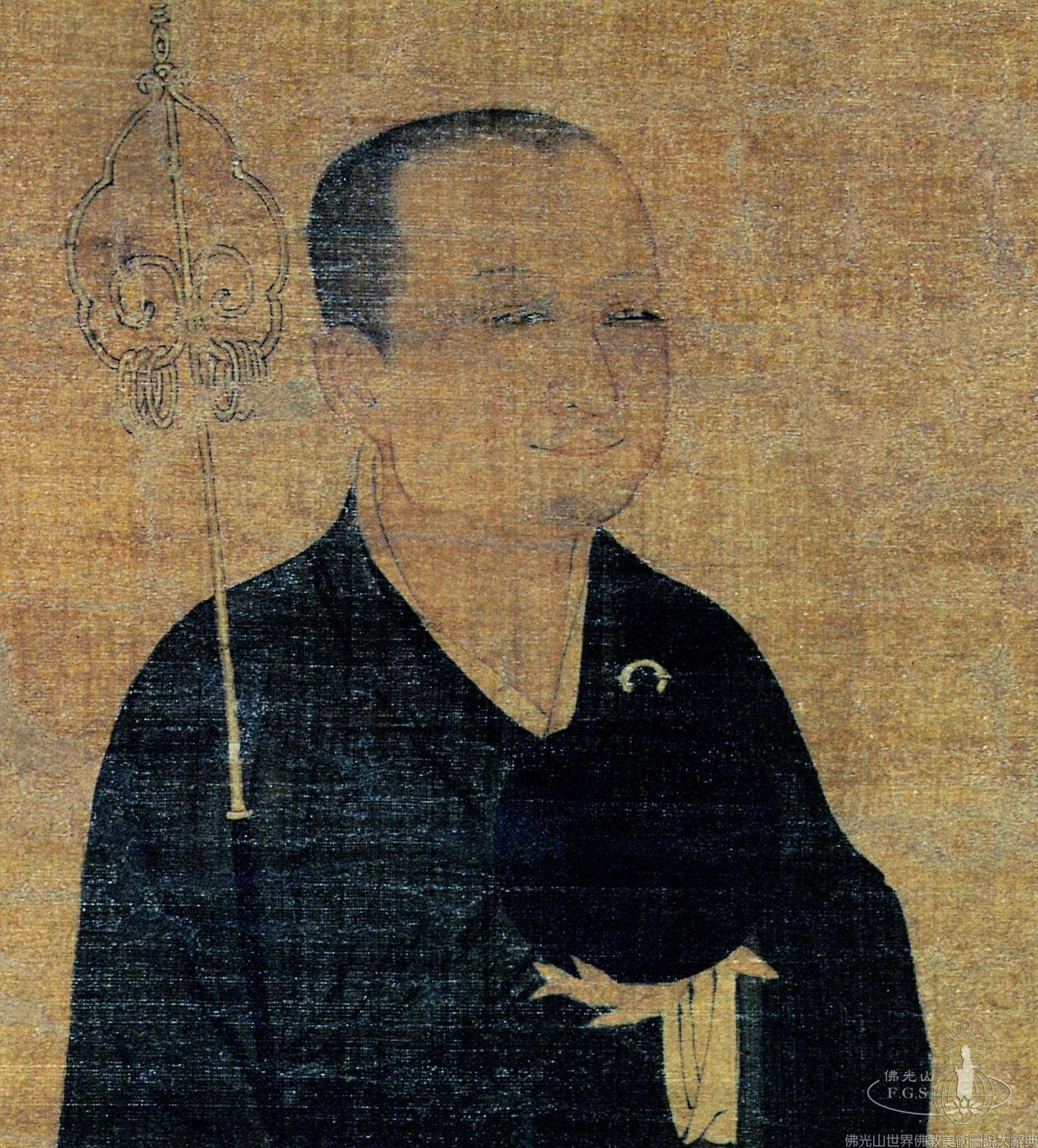 大智律師像（局部）