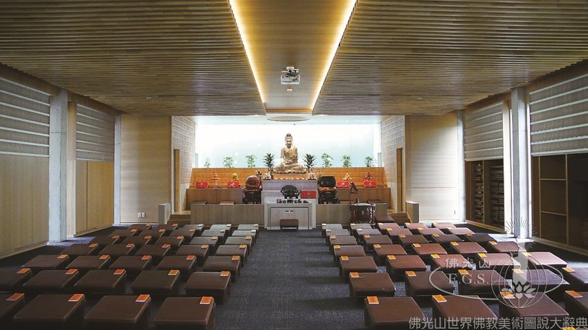 紐西蘭南島佛光山如來殿內部