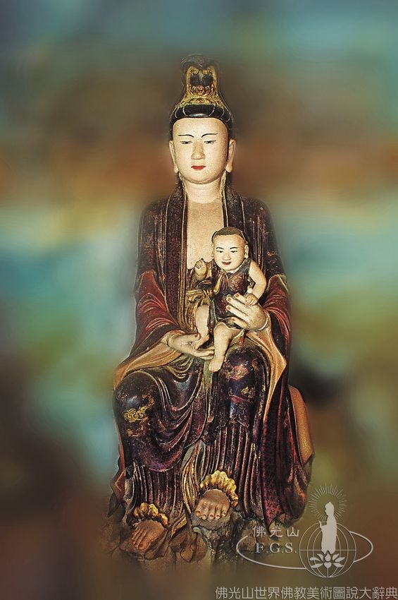 崇嚴寺大殿送子觀音像