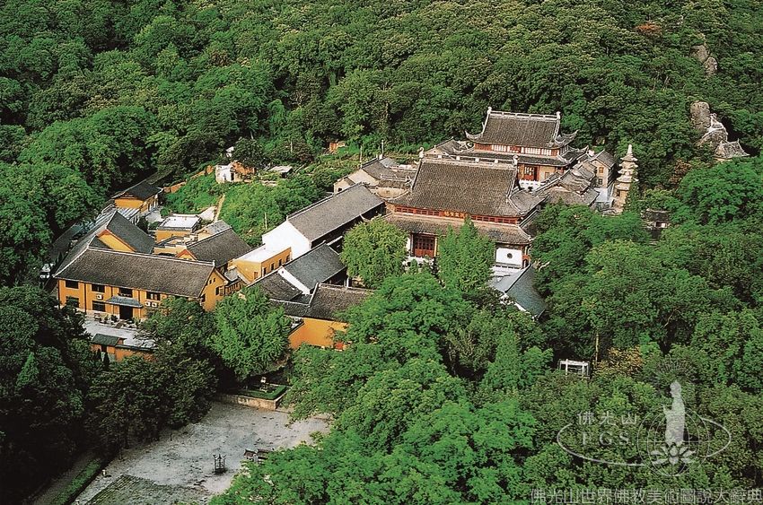 棲霞寺鳥瞰圖