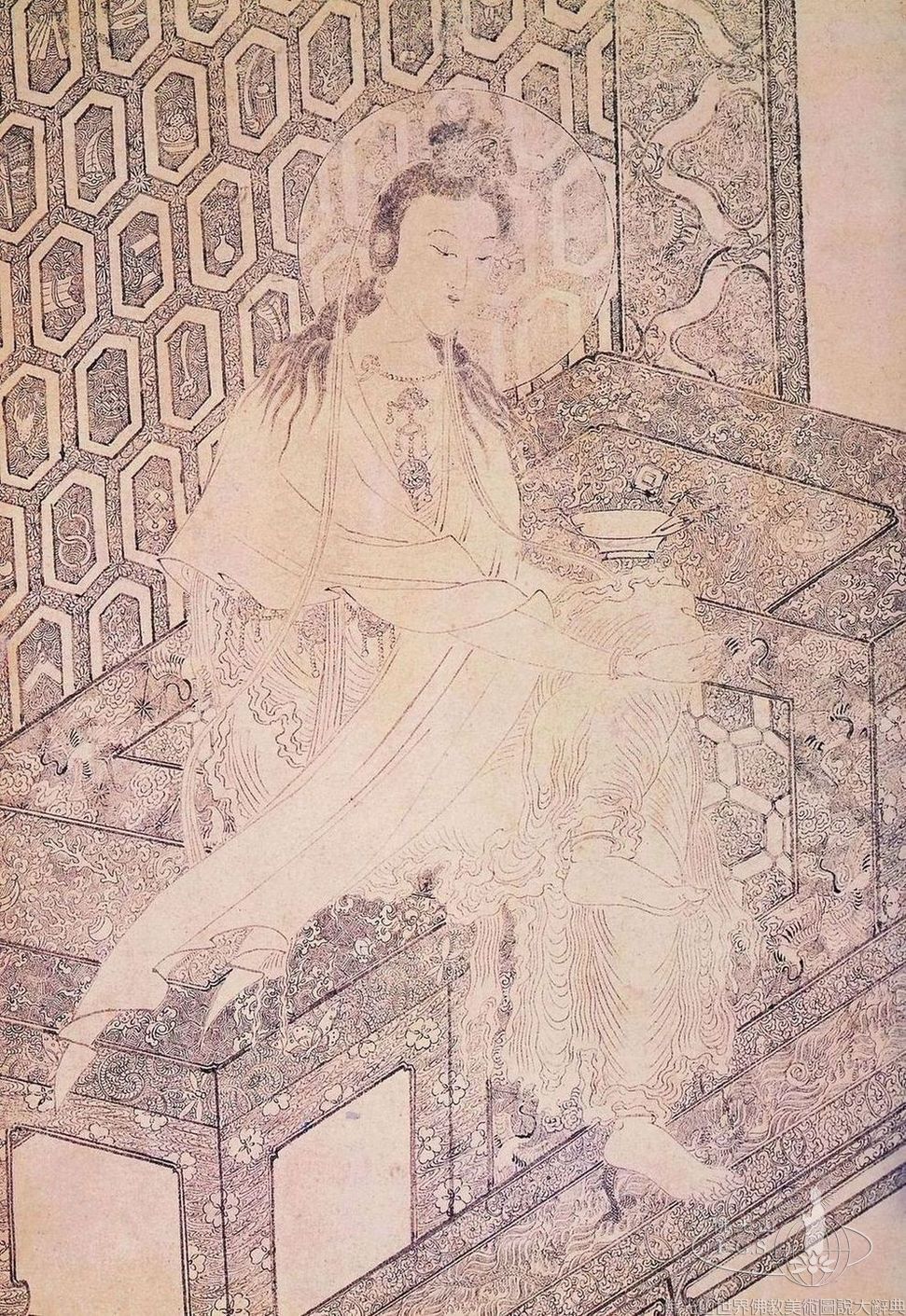 大士像（局部）