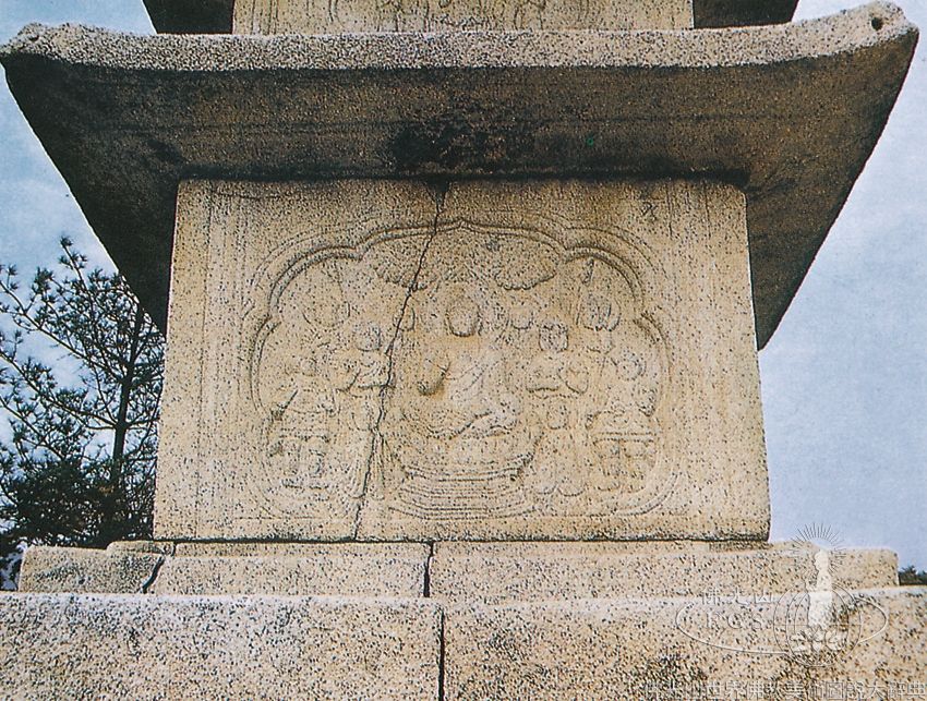 玄化寺遺址七層石塔（局部）