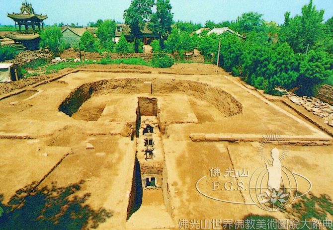 法門寺塔地宮遺址