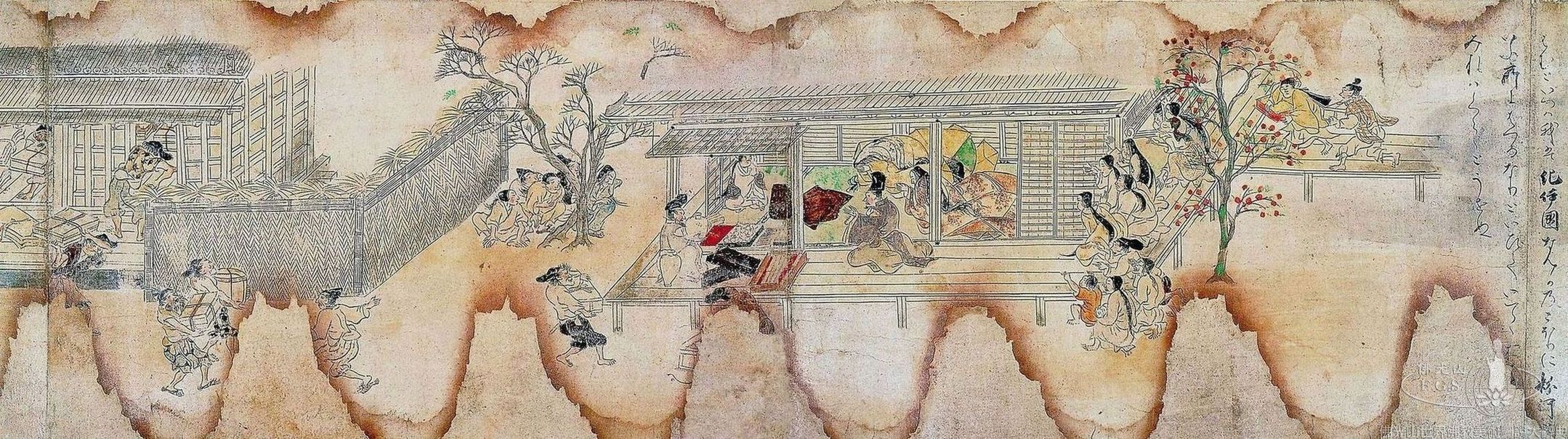 粉河寺緣起繪卷（局部）