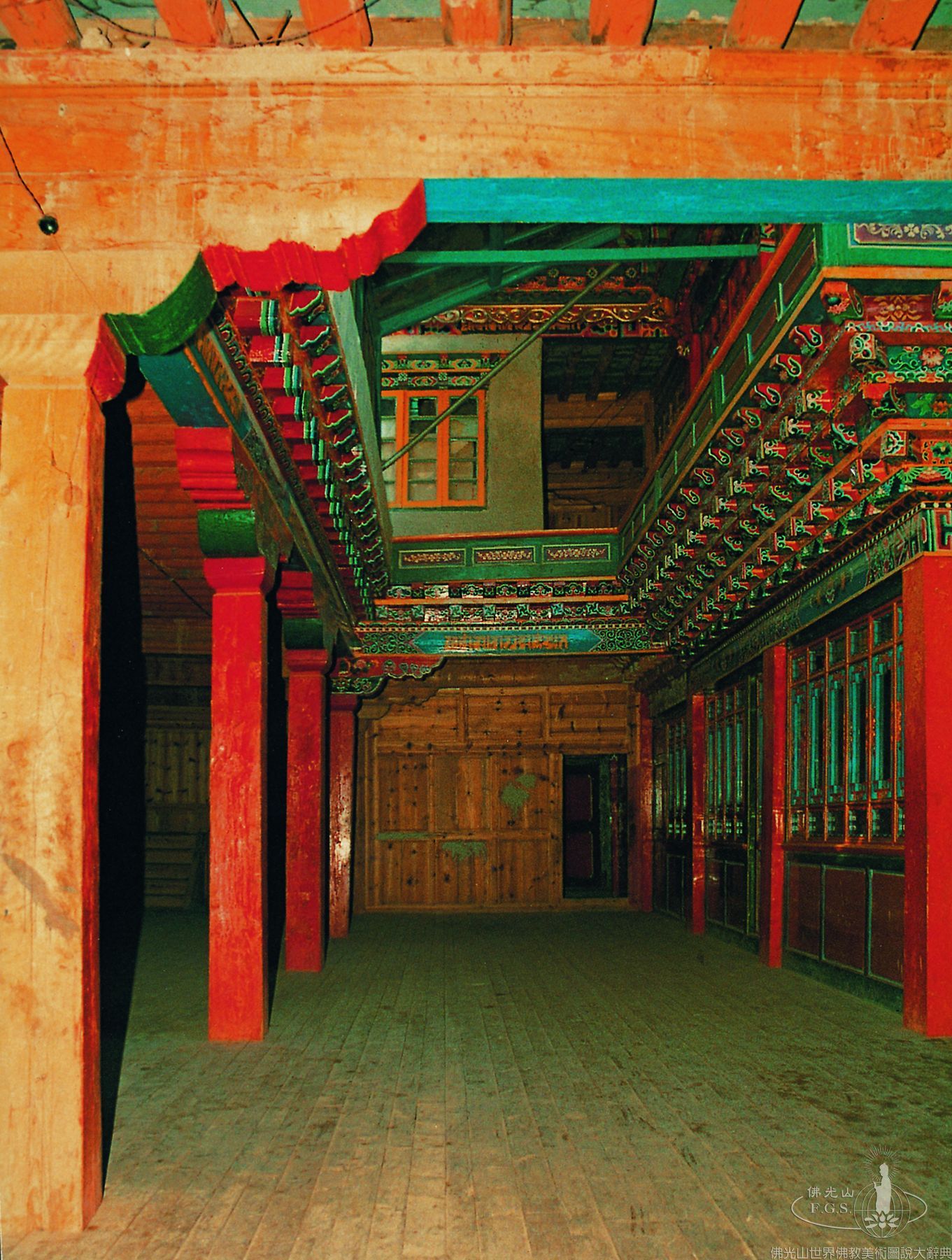 東竹林寺大殿第二層內部
