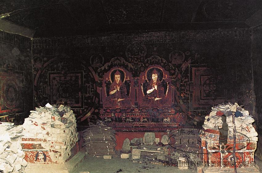 帕爾宗石窟壇城窟正壁