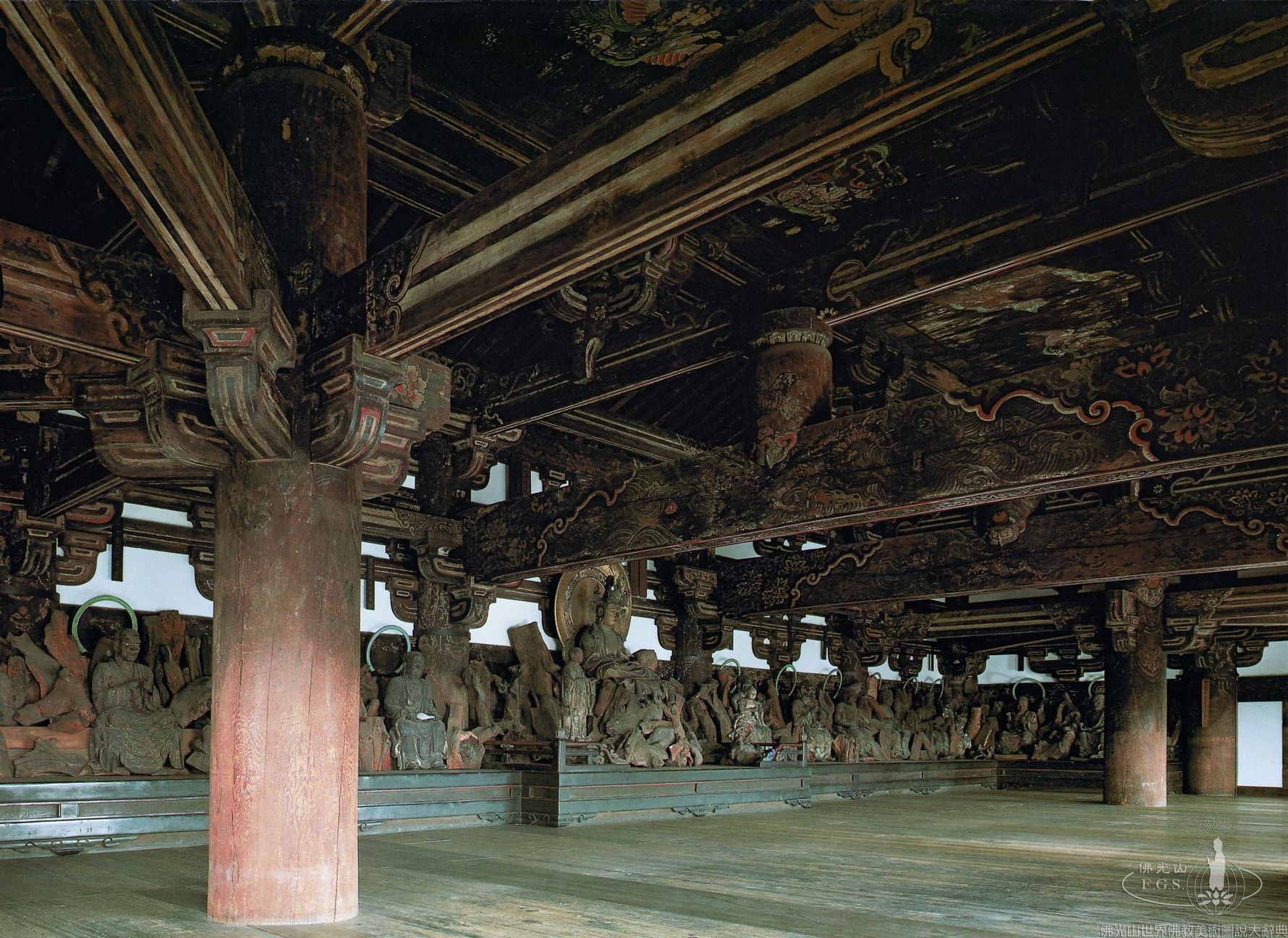 東福寺山門內部