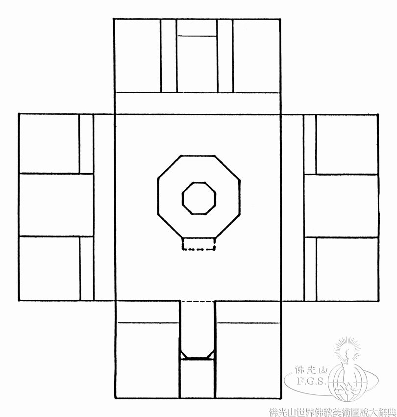 榆林窟第3窟內容分布示意圖