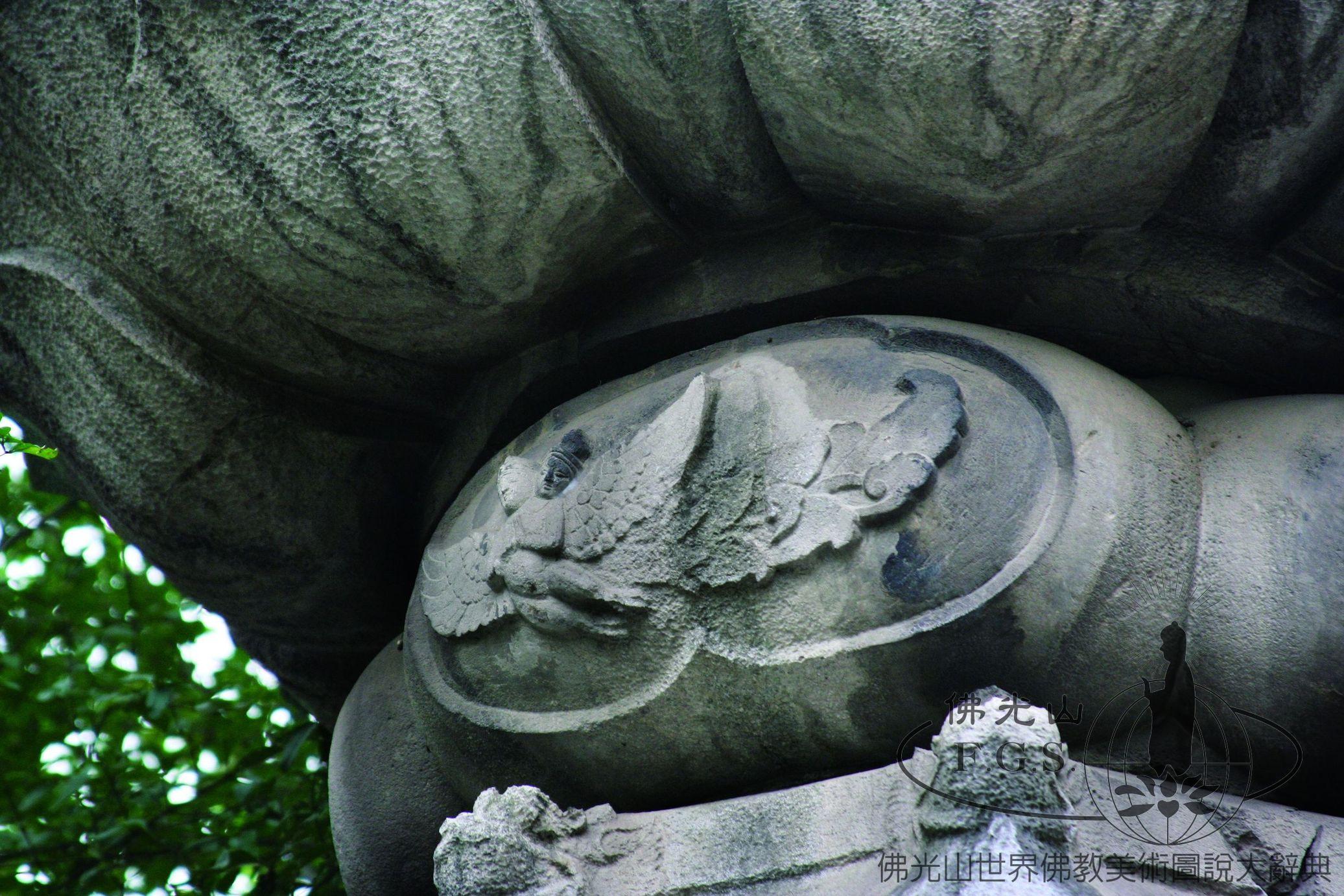 法隆寺經幢（局部）