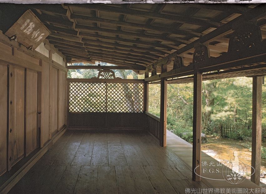 高山寺石水院走廊